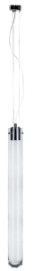 Lampa wisząca z podłużnym szklanym kloszem 4Concepts Z110011000 Cepheus L GU10 9cm x 390cm