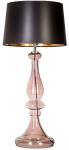 Lampa stołowa miedziana szklana podstawa i czarno miedziany abażur 4Concepts L203461255 Louvre E27 99cm x 45cm