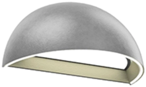 Zewnętrzna lampa ścienna kinkiet na elewację Nordlux 2019001010 Arcus LED 9,5W 2700K IP54 10cm x 20cm szary sterowana aplikacją Nordlux Smart Light