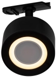 Czarny reflektor na szynoprzewód 1-fazowy Nordlux 2213550103 Clyde LED 4W 2700K ściemniacz