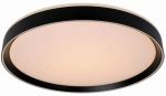 Czatny okrągły płaski ściemnialny plafon sufitowy Lucide 79182/18/30 Nuria LED 18W 2700K 30cm