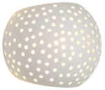Gipsowy kinkiet lampa ścienna Lucide 35203/13/31 Gipsy G9
