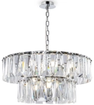 Lampa Wisząca Kryształowy Żyrandol Maytoni MOD043PL-12CH Puntes 12xE14 68cm x 80cm chrom