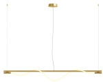 Lampa Wisząca Listwa 180cm Maytoni MOD166PL-L20G3K Tau LED 21W 910LM 3000K złoty