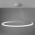 Lampa wisząca w kolorze tytanowym obręcz 120cm ściemnialna Vivida International 0095.32.TI DIM WN Lifering-O LED 80W 3000K-4000K