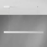 Biała lampa wisząca listwa ledowa 125cm Vivida International 0100.31.BI WN Segment LED 30+10W 2700-3000-4000K