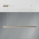 Piaskowa lampa wisząca listwa ledowa 125cm Vivida International 0100.31.SA WN Segment LED 30+10W 2700-3000-4000K