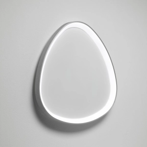 W kolorze tytanowym zaoblony plafon ledowy Vivida International 0083.21.TI DIM WN Lifering-P LED 48W 3000K-4000K 60,6cm