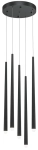 Lampa Wisząca Smukłe Tuby 3,5cm Maytoni MOD132PL-L28BK2 Cascade LED 30W 3000K 32cm x 150cm czarny