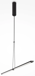 Lampa Wisząca Regulowana Maytoni P096PL-L11BK Supersymmetry LED 18W 4000K 88cm x 205cm czarny