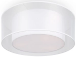 Lampa Sufitowa Okrągły Plafon Maytoni MOD613CL-03W1 Bergamo 3xE27 18cm x 52cm biały