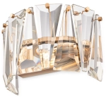 Lampa ścienna Kinkiet Maytoni MOD043WL-01G Puntes E14 16x15x25cm złoty