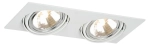 Lampa sufitowa podtynkowa Argon 785 Olimp 2xG9 z odbłyśnikiem 34cm biały