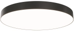 Czarny okrągły nowoczesny plafon Maytoni C032CL-36W3K-RD-B Zon 36W 3000K 30cm x 6cm