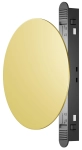 Złoty reflektor okrąg 15cm na szynę magnetyczną czarną Exility Maytoni TR107-4-5W-DS-BS Relax LED 5W 3000K-6000K Bluetooth