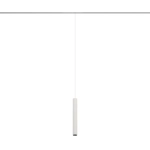 Biała lampa wisząca walec 35cm z kablem 125cm na szynę magnetyczną LVM Nowodvorski 11641 Roller LED 9W 4000K 36stopni