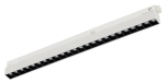 Biała lampa diodowa z czarną optyką do szynoprzewodów magnetycznych LVM Nowodvorski 11631 Focus LED 15W 4000K 39,5cm 30stopni