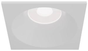 Lampa sufitowa Podtynkowa Hermetyczna Maytoni DL033-2-01W Zoom GU10 IP65 9,5cm x 8,5cm biały bez regulacji