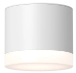 Biała okrągła lampa sufitowa tuba do łazienki Maytoni C087CL-GX53-W Pauline GX53 7cm x 8,2cm IP44