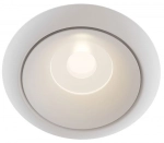 Lampa sufitowa Podtynkowa Maytoni DL030-2-01W Yin GU10 9,8cm x 7,5cm biały bez regulacji