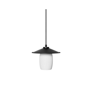 Czarno biała orientalna lampa wisząca w formie pagody Ummo JNA122P0 Jingu A E27