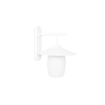 Biała orientalna lampa ścienna w formie pagody Ummo JNB11000 Jingu B E27