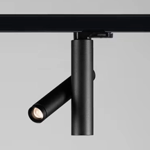 Czarny reflektor na szynoprzewód 3-fazowy Unipro Chors 15.5110.A77.002 Moi R TRC NW TRIAC LED 6,4W 3000K 15-40stopni CRI95