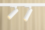 Biały reflektor na szynoprzewód 3-fazowy Unipro Chors 39.5104.A6B.003 Maman R TRC SNW TRIAC LED 12,3W 3000K 15-60stopni CRI98