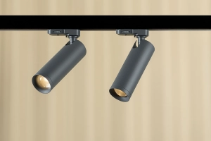 Grafitowy reflektor na szynoprzewód 3-fazowy Unipro Chors 39.5104.A6B.006 Maman R TRC SNW TRIAC LED 12,3W 3000K 15-60stopni CRI98