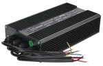 Czarny zasilacz hermetyczny 24V 200W Prescot IP-200-24 235x123x60mm