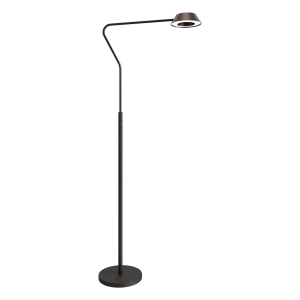 Lampa podłogowa dotykowa różowe złoto Yaskr FL0105 Garta LED 12W i 4W 3000K 155cm