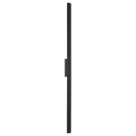 Czarny prostokątny płaski kinkiet wodoszczelny 144cm Nowodvorski 11558 Demi LED 24W IP54 3000K