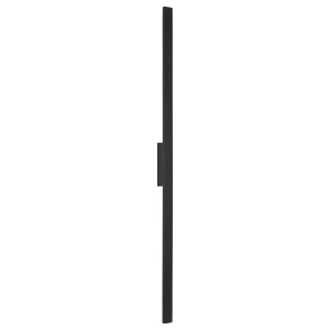 Czarny prostokątny płaski kinkiet wodoszczelny 144cm Nowodvorski 11558 Demi LED 24W IP54 3000K