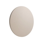 Beżowy płaski okrągły 24cm kinkiet Nowodvorski 11570 Aria LED L 12W 3000K CRI90 IP54