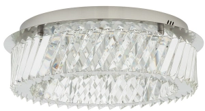 Lampa sufitowa okrągła z kryształkami Nowodvorski 11708 Luxora LED 20W 3000K 43cm