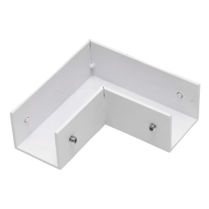 Biały metalowy łącznik L do szynoprzewodów magnetycznych wodoszczelnych Azzardo AZ6939