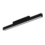 Czarny reflektor na szynoprzewody magnetyczne Alfa Azzardo AZ6285 Saga LED 24W 3000-6000K Dali 43,4cm