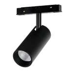 Czarny reflektor na szynoprzewody magnetyczne Alfa Azzardo AZ6291 Niko LED 12W 3000-6000K Dali
