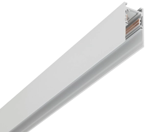 Białe głębokie natynkowe szynoprzewody magnetyczne 24V Kama KL-T1001A-3M-WH 3M
