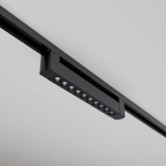 Czarny reflektor na szynoprzewód 1-fazowy Maytoni TR010-1-10W4K-M-B-DE Points LED 10W 750LM 4000K 36stopni 33,5cm