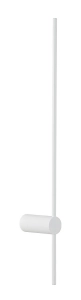 Biały podłużny kinkiet ledowy smukły Nowodvorski 11592 Saber M 11W 4000K 80cm CRI90