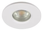 Biała lampa podtynkowa do łazienki pod prysznic Azzardo AZ2865 Ika GU10 IP65 8,4cm