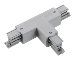 Szary łącznik T typ 1 do szyny natynkowej 3-fazowej Global Cora Lighting XTS36-1