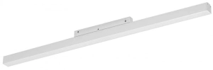 Biały reflektor na szynoprzewód magnetyczny ściemnialny i na dwa obwody Azzardo AZ6500 Alfa 2Line Saga LED 36W 3000/4000/6000K 120stopni 65cm