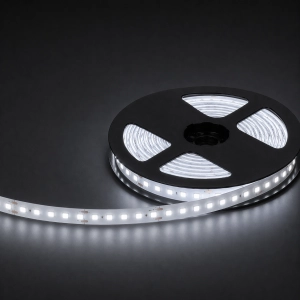 Taśma LED SMD2835 rolka 5m 7W 12V 660LM 6000K 60LED CRI80 10mm Prescot PR020-050-10-W