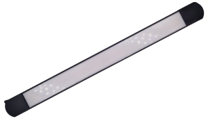 Czarny podłużny 41cm reflektor na szynoprzewody 1-fazowe 1Line Azzardo AZ6863 Plain LED 10W 4000K