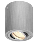 Aluminiowa lampa sufitowa tuba walec SLV 1002012 Triledo GU10 9,5x8,5cm