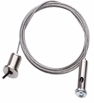 Stalowa linka i uchwyt 5m x 1,5mm do szyny natynkowej Global Cora Lighting EKONOM58299 SPW