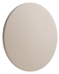 Beżowy płaski okrągły 18cm kinkiet Nowodvorski 11566 Aria LED M 9W 3000K CRI90 IP54