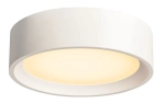 Biały ściemnialny okrągły plafon gipsowy SLV 148005 Plastra LED 15W 990LM 3000K 25cm